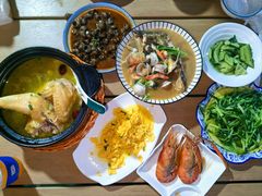 农家草鸡汤-丫丫蟹庄·苏式园林农家乐·阳澄湖大闸蟹(阳澄湖莲花岛店)