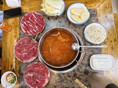 -乳仔牛牦牛汤锅 烤羊排(松潘古城店)