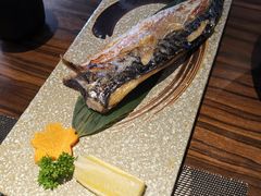 盐烤青花鱼-品米斗·精致料理(浦东禹悦汇店)