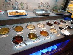 自助调料区-重庆德庄火锅(映月湖环宇城店)