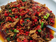碎红椒炒肉-笨罗卜浏阳菜馆(富家湾小区店)