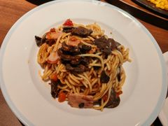 牛肝菌风味黑胡椒培根面-萨莉亚意式餐厅(百联徐汇店)