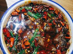 夜市炒鸡血-怪噜范·老贵阳街头名小吃(鸿通城店)