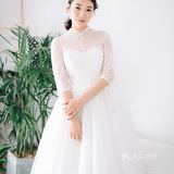 一组小清新新娘风格～ 妆发：李学淼