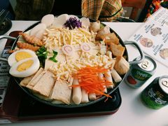 芝士年糕锅-欧巴来了韩式料理