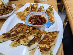 泡菜饼-许妈妈餐厅烤肉烧烤家常菜(明润广场店)