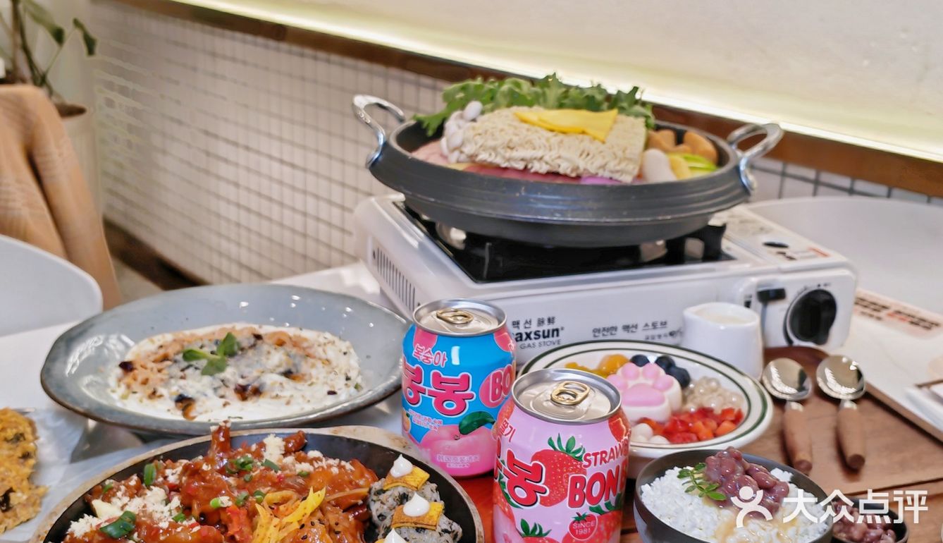 西安最正宗的韩餐‼️泡菜瀑布芝士部队‼️让我天天都想去中贸～