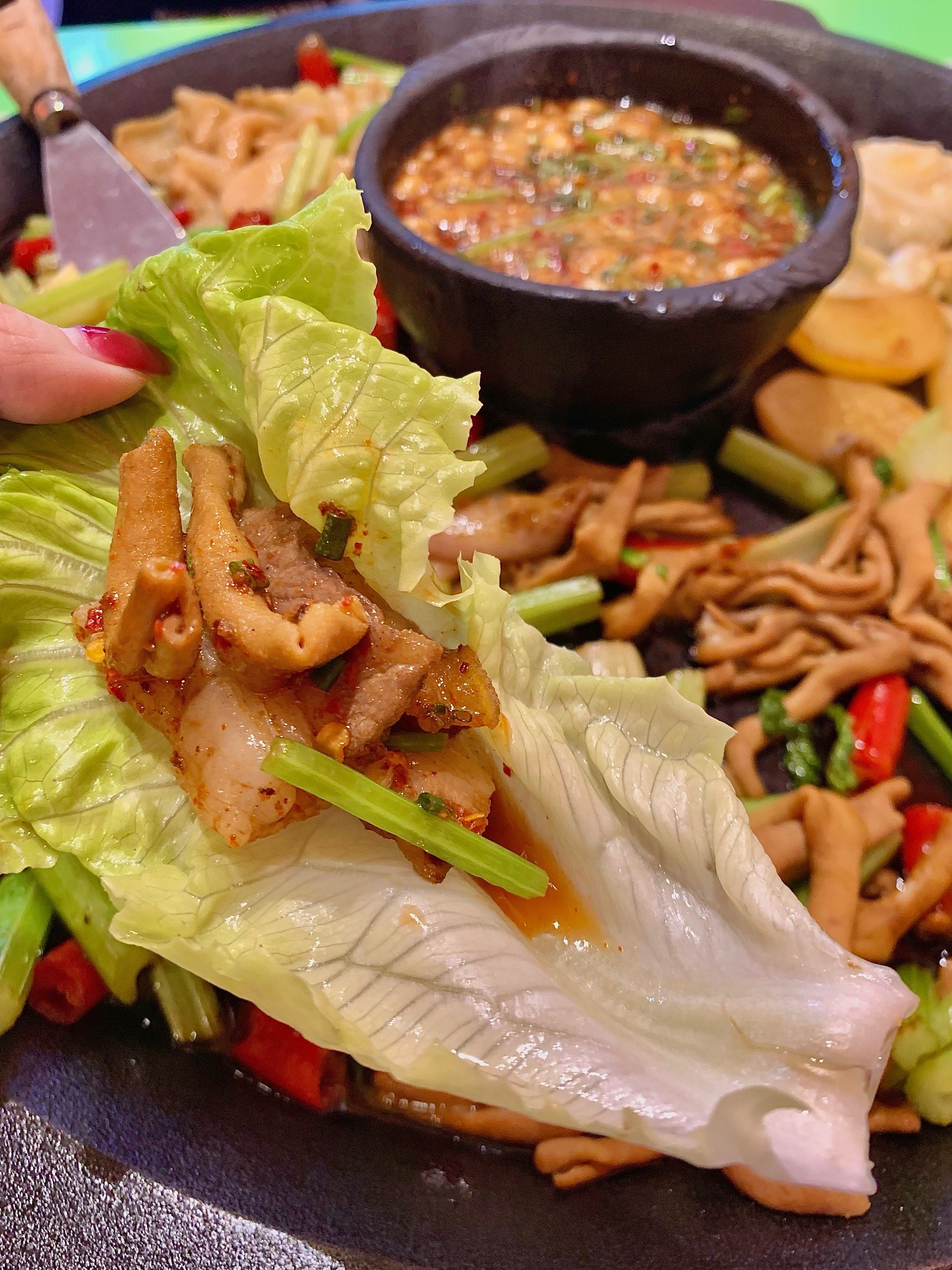 活油烙锅不愧是诱捕唤俊的神奇美食