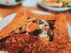 蘑菇熏肉荞麦可丽饼-RAC BAR(安福路店)