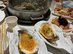 蒜蓉鲜贝-大锅强·蒸海鲜青岛菜(金沙滩店)