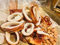 鱿鱼花生-草家酱蟹炭火烤肉店(珲春南路一店)