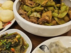 老家排骨土豆炖豆角-长城东北菜(新港西路店)