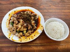 凉拌肥肠-温记府廟豆汤饭·始于1955年(海椒店)