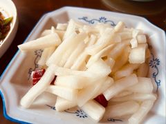 醋萝卜-芦茨金富饭庄·25年老字号·专做稻草鸡