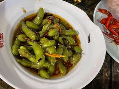 凉拌毛豆-龙虾风暴(松江店)