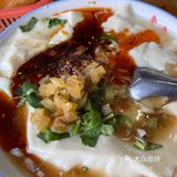 非常罕见的浇汁豆腐脑了，小时候的味道