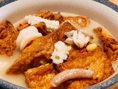 手工海鲜豆腐煲-潮州府·潮菜·砂锅粥(徐家汇店)