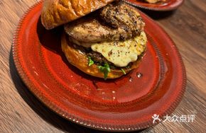 Hazelnut Whiskey Foie Gras Burger