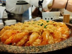 石板蒜蓉虾-小菜园新徽菜(南京秦淮龙蟠汇店)