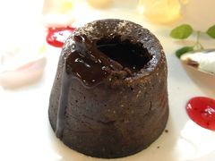 熔岩巧克力蛋糕-花·fleur古董西餐厅(西城夜未央店)