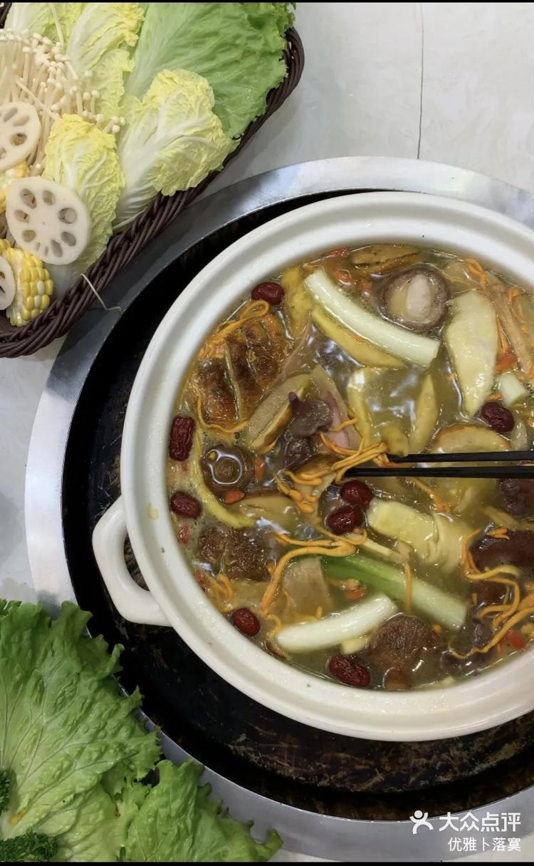 日食记 野生菌火锅很鲜,食材也很新鲜,-大众点评