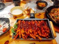 火辣鸡爪-恩你小木屋米酒店(莱山店)
