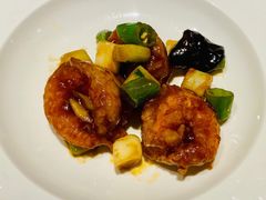 金丝沙律明虾球-Yan Ting 宴庭中餐厅(上海静安瑞吉酒店)