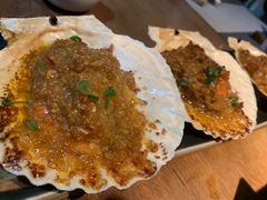 蒜蓉黄油焗扇贝-森味薪火烧•烧鸟居酒屋•日本料理(望京店)