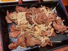 烤牛肉金针菇-鑫日千里马朝鲜族小馆(总店)