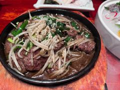 牛肝炒韭菜豆芽-九州酒场ひこぞう(1号店)
