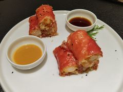 红米脆皮鲜虾肠-蝴蝶里·粤菜·点心(滨江龙湖店)