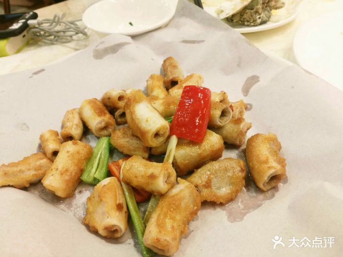 凤城酒家(凤城食都店)-炒竹肠-菜-炒竹肠图片-顺德区美食-大众点评网