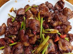 孜然鸡心-晚归月亮湾私家菜(临邑路店)