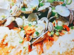 蒜蓉铁板煎虾-永安鱼庄·镇江菜(丁卯店)