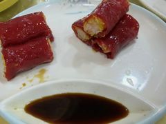 红米鲜虾肠粉-吉莲利苑海鲜酒家(珠海拱北28年老字号店)