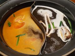 田园番茄锅和珍鲜菌汤锅-呷哺呷哺(泰盛广场店)