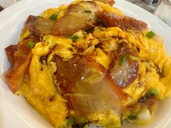 招牌叉烧葱花滑蛋饭-深仔记茶餐厅(亚士厘道店)