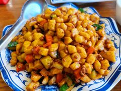 肉炒疙瘩-老回回饺子馆(海洋馆店)