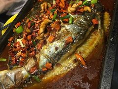 -探鱼·鲜青椒爽麻烤鱼(中天广场店)