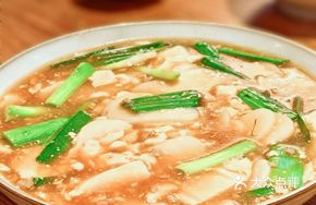 Fried Tofu with Rice Cake
