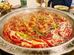纯牛油锅底-黄潇洒老火锅(九眼桥宏济巷店)