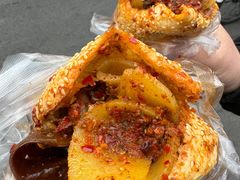 -老鼓楼麻辣烫夹馍