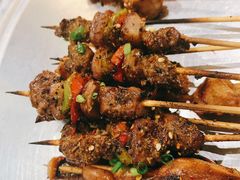 BBQ胡椒三色牛肉粒-烎记烧烤(蓝天花园店)
