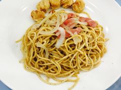培根鸡米花意面-紫金港餐饮中心-风味餐厅(浙江大学紫金港校区店)