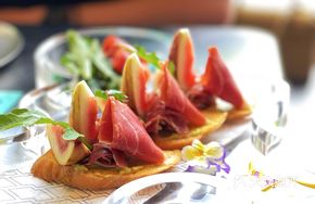Spanish Ham with Avocado Baguette