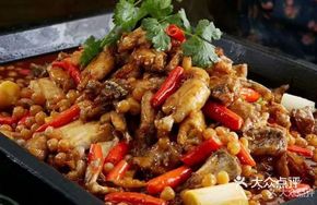 Garlic Fried Frog with Medium Pot