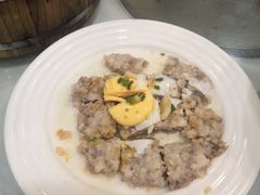 土鸡蛋马蹄蒸肉饼-勝記酒家·37年老字号·经典粤菜(荔枝公园店)