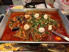 荔枝香辣味烤鱼-鱼酷活鱼烤鱼(静安大融城店)