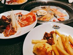 -欢乐牧场海鲜烤肉自助(牡丹园店)