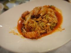 大虾炒白菜（58元）-东兴楼饭庄(六里桥店)